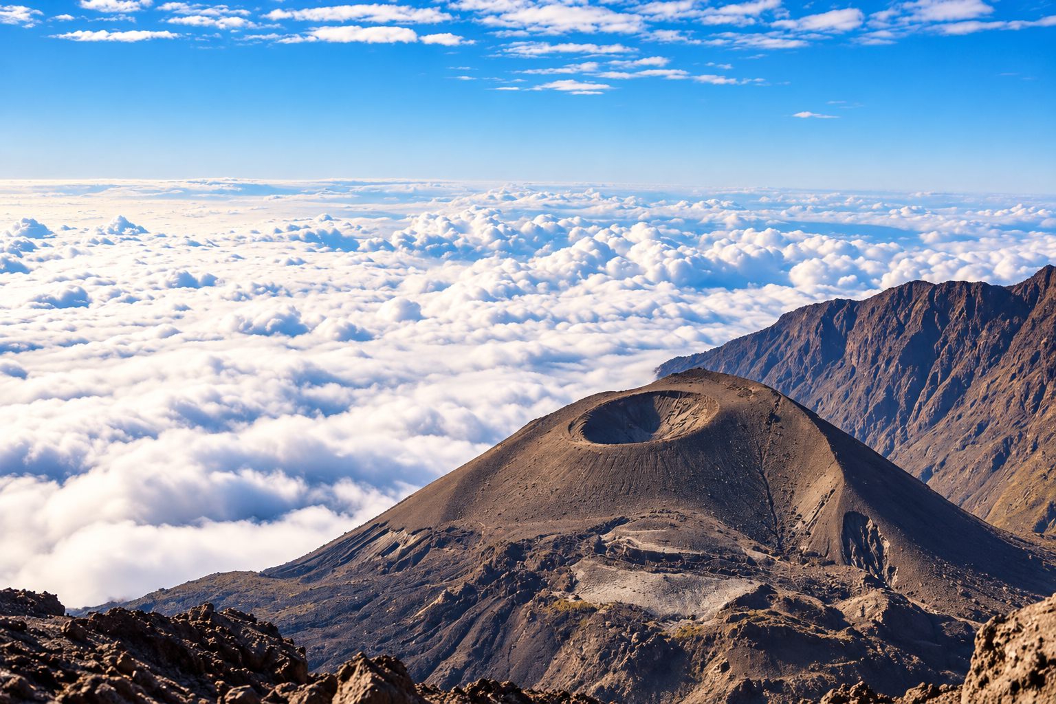 Mount Meru landscape