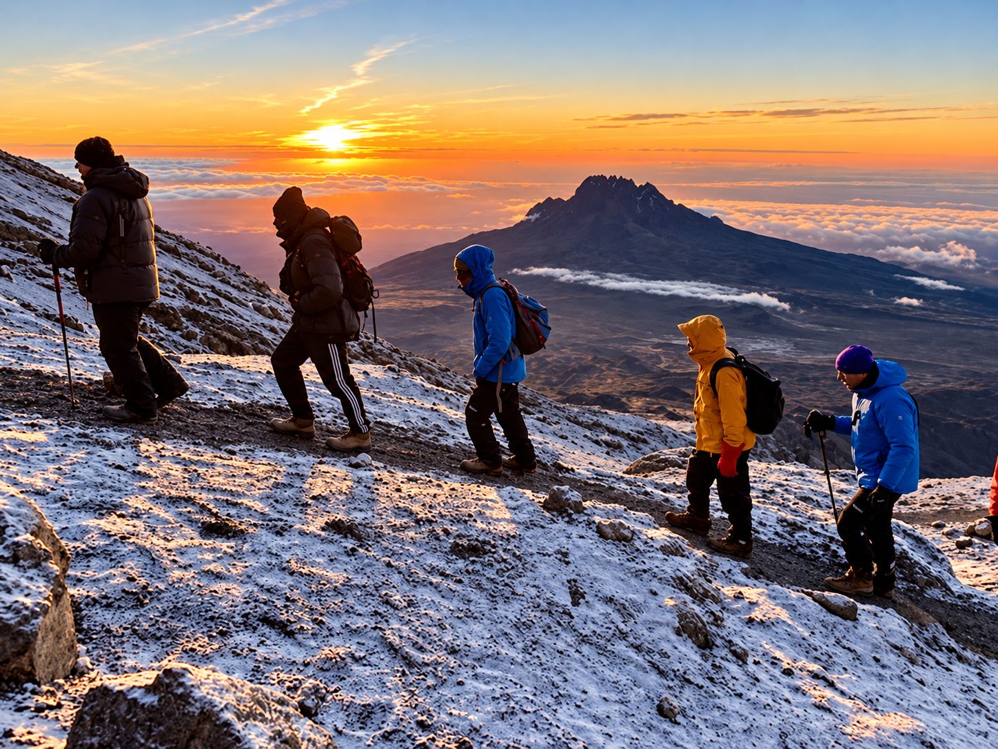 Tanzania trekking landscape